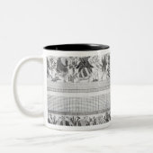 Tasse 2 Couleurs Frise de Grotta del Triclinio (Gauche)