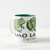 Tasse 2 Couleurs frog_Spanish_2 (Devant gauche)