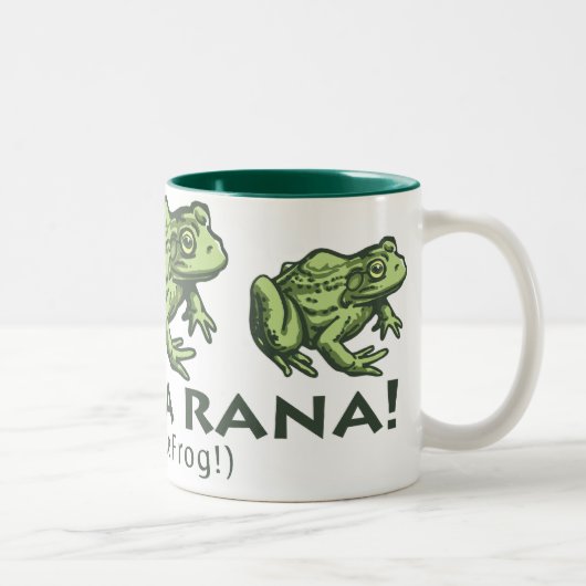 Tasse 2 Couleurs frog_Spanish_2 (Droit)