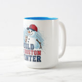 Tasse 2 Couleurs Froid comme Boston Winter (Devant droit)