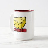 Tasse 2 Couleurs Fromage Wisconsin (Devant gauche)
