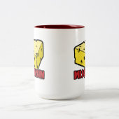 Tasse 2 Couleurs Fromage Wisconsin (Centre)