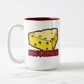 Tasse 2 Couleurs Fromage Wisconsin (Gauche)