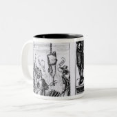 Tasse 2 Couleurs Frontispice 'à une collection précise de (Devant gauche)