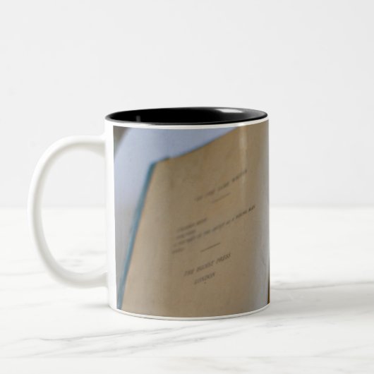 Tasse 2 Couleurs Frontispiece de 'Ulysses' par James Joyce (Gauche)