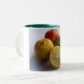 Tasse 2 Couleurs Fruit aux agrumes (Devant gauche)