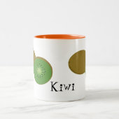 Tasse 2 Couleurs Fruit de kiwi (Centre)
