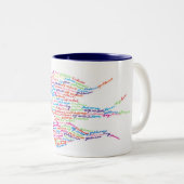 Tasse 2 Couleurs Fruit de l'esprit (Devant droit)
