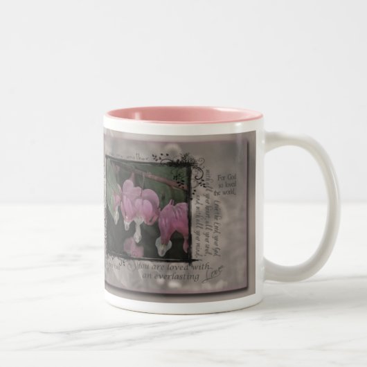 Tasse 2 Couleurs Fruit de l'esprit--Amour (Droit)