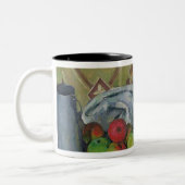 Tasse 2 Couleurs Fruit de Paul Cezanne |, serviette et cruche de (Gauche)