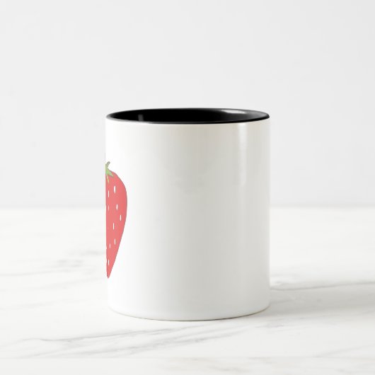 Tasse 2 Couleurs Fruit fraise (Centre)