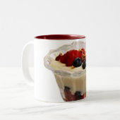 Tasse 2 Couleurs Fruit italien Sundae (Devant gauche)