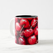 Tasse 2 Couleurs Fruits colorés (Devant gauche)