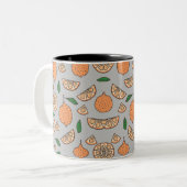 Tasse 2 Couleurs Fruits d'agrumes (Devant gauche)