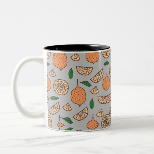 Tasse 2 Couleurs Fruits d'agrumes (Gauche)