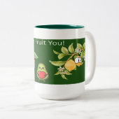 Tasse 2 Couleurs Fruits des yeux (Devant droit)
