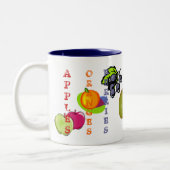 Tasse 2 Couleurs Fruits Mango (Gauche)