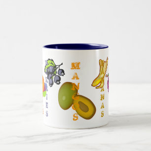 Tasse 2 Couleurs Fruits Mango