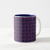 Tasse 2 Couleurs Fuchsia Stargazer (Devant droit)