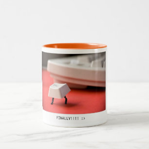 Tasse 2 Couleurs Fug du bureau d'évasion