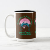 Tasse 2 Couleurs Fumer l'ours, Temps d'aventure (Gauche)