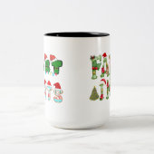 Tasse 2 Couleurs Fun Christmas Fart (Centre)