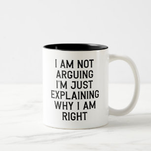 Tasse 2 Couleurs Fun, JE NE SOUTIENS PAS QUE J'EXPLIQUE JUSTE POURQ