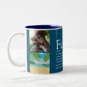 Tasse 2 Couleurs Funcle Funny Cool meilleur jamais oncle photo coll (Gauche)