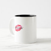 TASSE 2 COULEURS FUNCOW PINK KISS (Devant gauche)