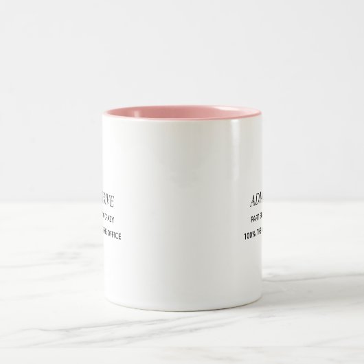 Tasse 2 Couleurs Funny Admin Professional Virtual Assistant Office (Centre)