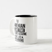 Tasse 2 Couleurs Funny Armenian (Devant gauche)