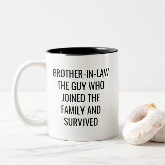 Tasse 2 Couleurs Funny Brother-In-Law Survival Kit