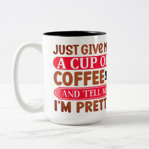 Tasse 2 Couleurs Funny Coffee Cup