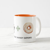 Tasse 2 Couleurs Funny gift Renewable Energy expert (Devant droit)