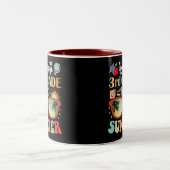 Tasse 2 Couleurs Funny Graduation Adieu 3e année Bonjour été (Centre)