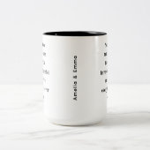 Tasse 2 Couleurs Funny Hilaried Meilleur Ami Collègues Adieu (Centre)