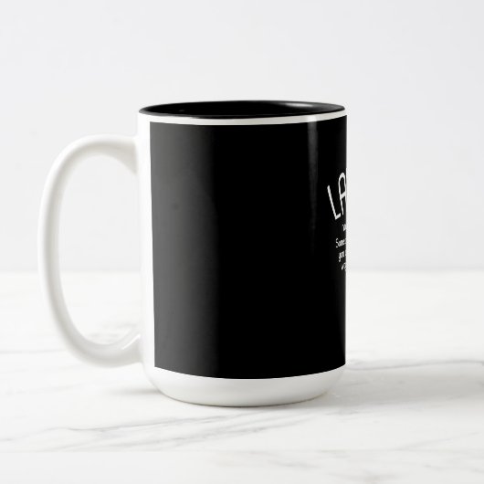 Tasse 2 Couleurs Funny Lawyer Definition (Gauche)