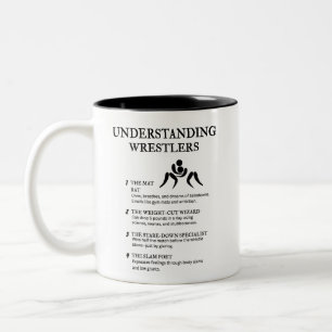 Tasse 2 Couleurs Funny Mat Humour de vie pour Grapplers