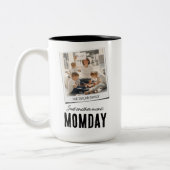 Tasse 2 Couleurs Funny Mom 2 Cadeau photo (Gauche)
