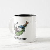 Tasse 2 Couleurs funny office humour oppossum  (Devant gauche)