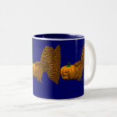 Tasse 2 Couleurs Funny Orange Guppy (Devant droit)