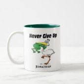 Tasse 2 Couleurs Funny Pelican (Gauche)