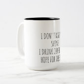 Tasse 2 Couleurs Funny quotes Coffee Cup  (Devant gauche)
