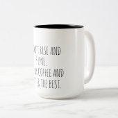 Tasse 2 Couleurs Funny quotes Coffee Cup  (Devant droit)