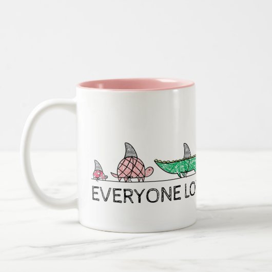 Tasse 2 Couleurs Funny Shark Week (Gauche)