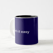 Tasse 2 Couleurs Funny Tech Humour programmeur d'ordinateur Monogra (Devant gauche)