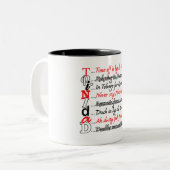Tasse 2 Couleurs Funny Trini Description 3 Souvenir Musique (Devant gauche)