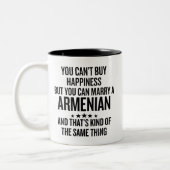 Tasse 2 Couleurs Funny You Can Marry an Armenian (Gauche)