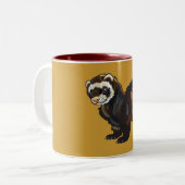 Tasse 2 Couleurs furet (Devant gauche)
