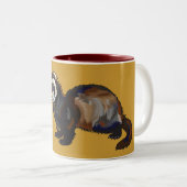 Tasse 2 Couleurs furet (Devant droit)